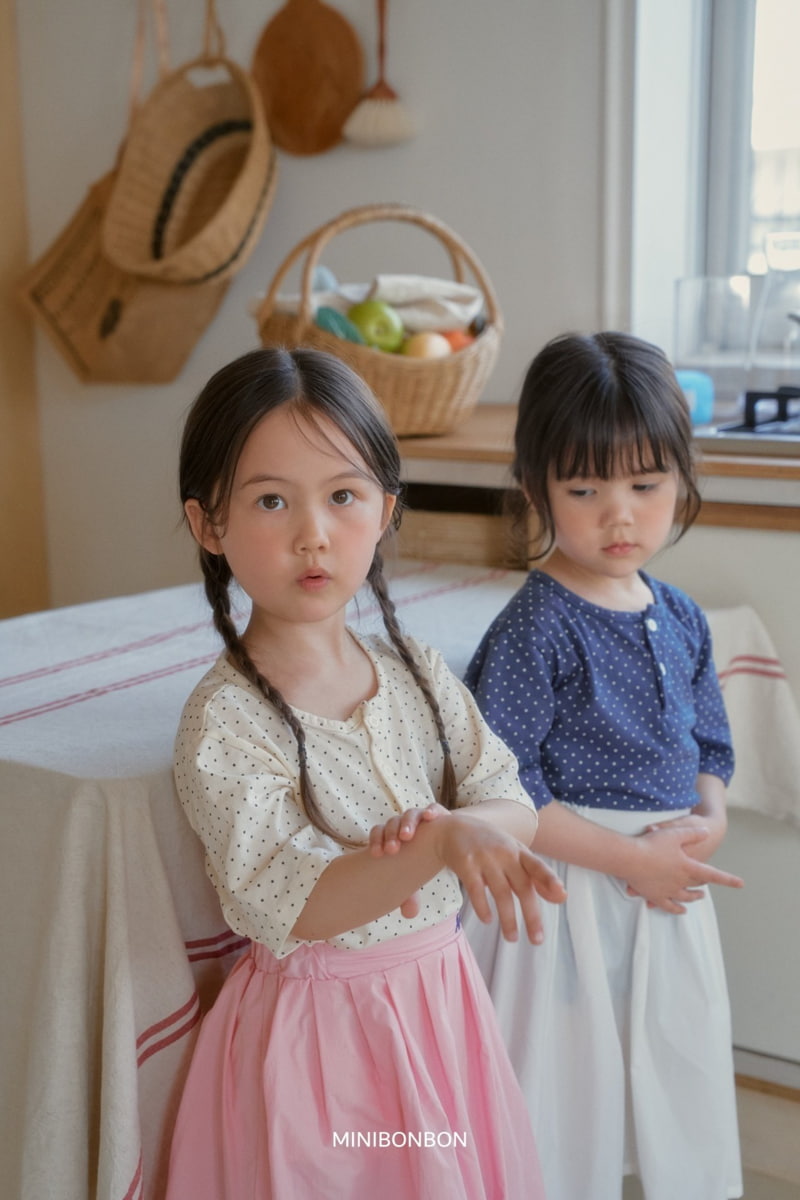 Mini Bongbong - Korean Children Fashion - #todddlerfashion - Apron Skirt - 11