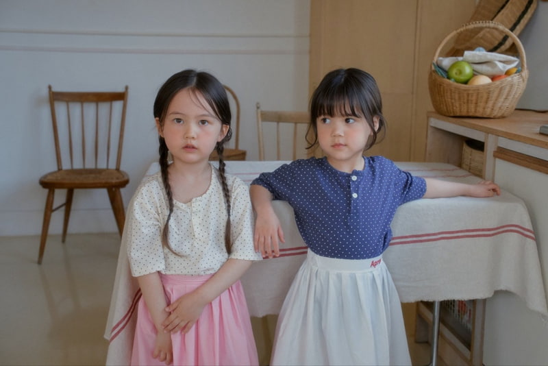 Mini Bongbong - Korean Children Fashion - #toddlerclothing - Mini Dot Tee - 6