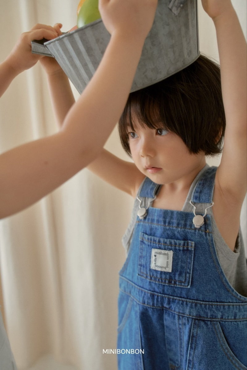 Mini Bongbong - Korean Children Fashion - #toddlerclothing - Cotton Overalls - 8