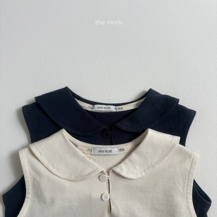 Mini Robe - Korean Baby Fashion - #babyboutique - Sailor Vest - 9