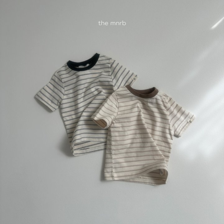 Mini Robe - Korean Baby Fashion - #babyboutique - Standard Stripe Tee