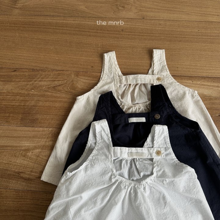 Mini Robe - Korean Baby Fashion - #babyboutique - Button Sleeveless Blouse - 9