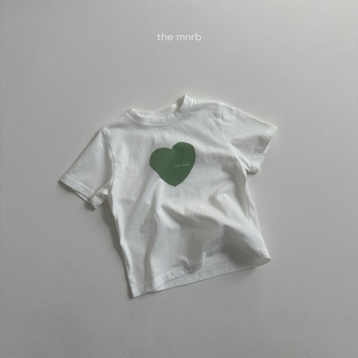 Mini Robe - Korean Baby Fashion - #babyboutique - Heart Printed Tee - 7