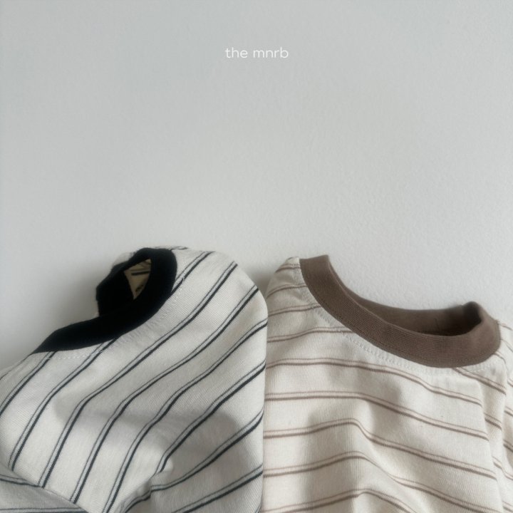 Mini Robe - Korean Baby Fashion - #babyboutiqueclothing - Standard Stripe Tee - 3