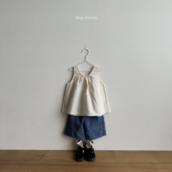Mini Robe - Korean Baby Fashion - #babyboutiqueclothing - Button Sleeveless Blouse - 11