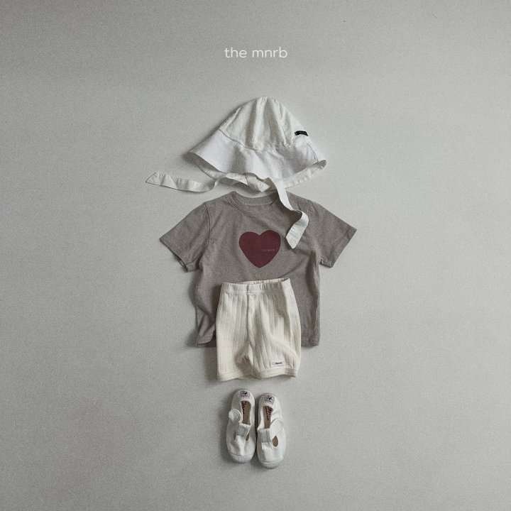 Mini Robe - Korean Baby Fashion - #babyboutiqueclothing - Heart Printed Tee - 9