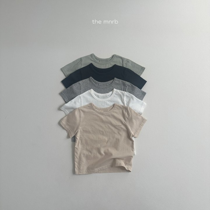 Mini Robe - Korean Baby Fashion - #babyclothing - Robo Logo Short Sleeve Tee - 3