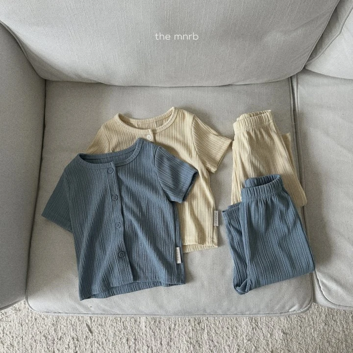 Mini Robe - Korean Baby Fashion - #babyclothing - Pleated Set - 11