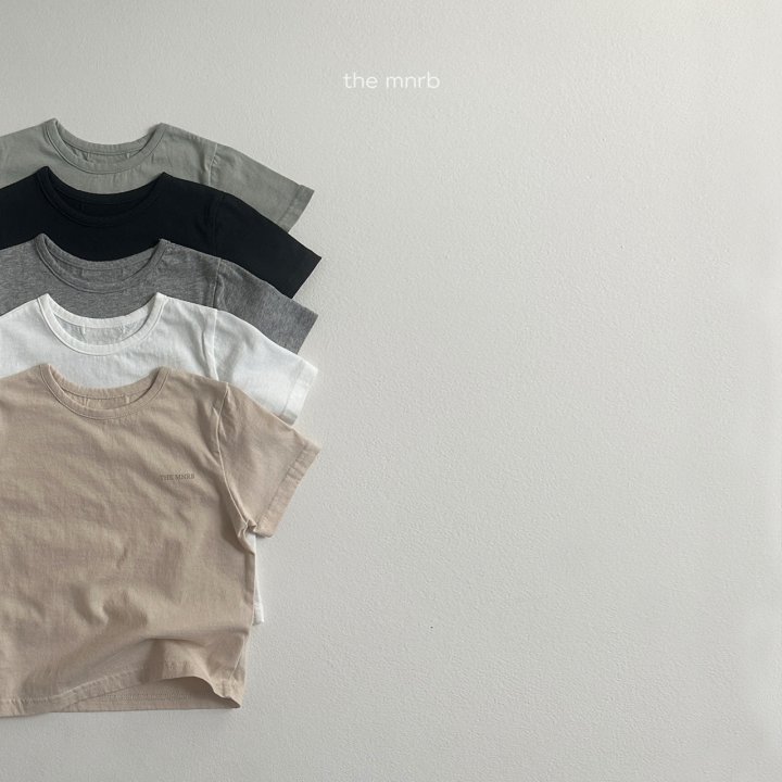 Mini Robe - Korean Baby Fashion - #babyclothing - Robo Logo Short Sleeve Tee - 4