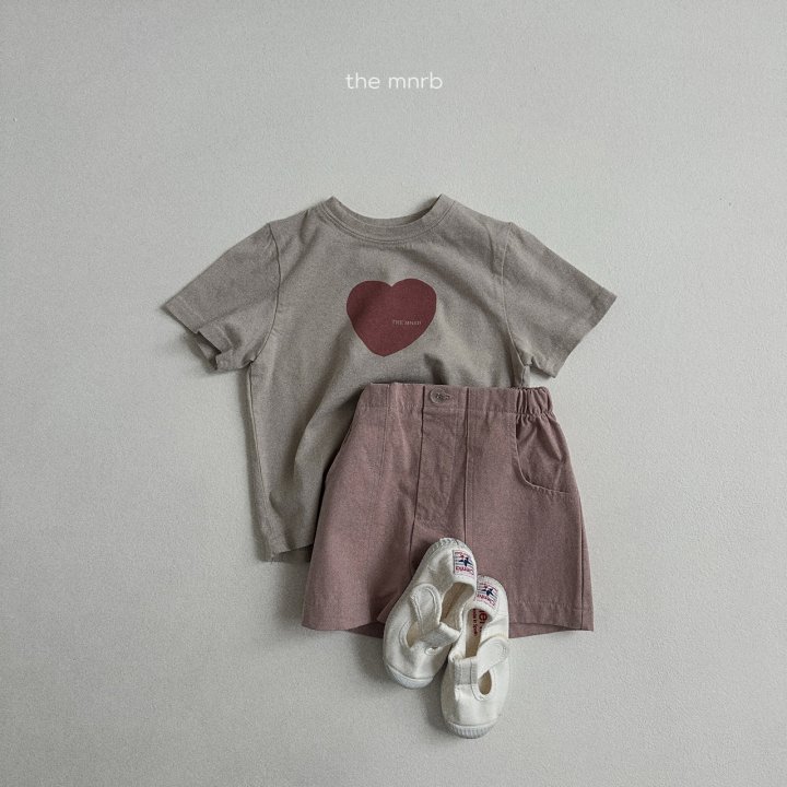 Mini Robe - Korean Baby Fashion - #babyfashion - Heart Printed Tee - 11