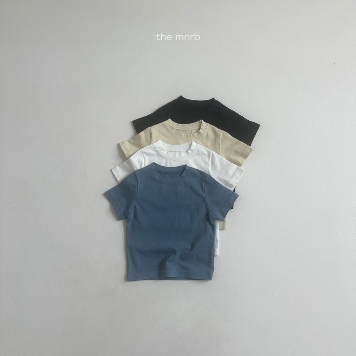 Mini Robe - Korean Baby Fashion - #babyfever - Daily Short Sleeve Tee