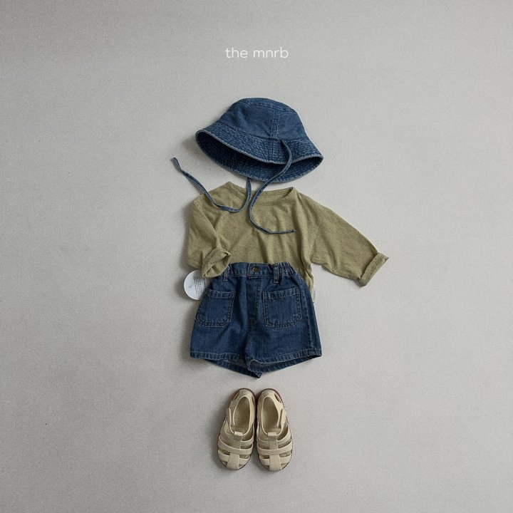 Mini Robe - Korean Baby Fashion - #babyfever - Denim Bucket Hat - 11
