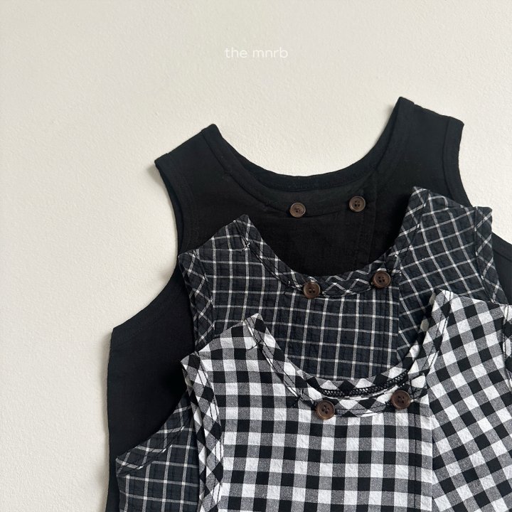 Mini Robe - Korean Baby Fashion - #babygirlfashion - Chrome Sleeveless - 5