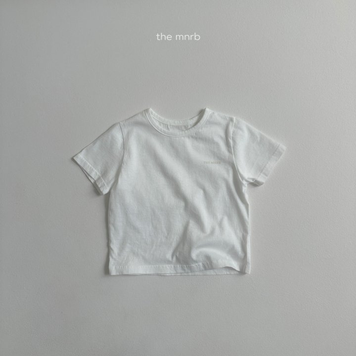 Mini Robe - Korean Baby Fashion - #babygirlfashion - Robo Logo Short Sleeve Tee - 6