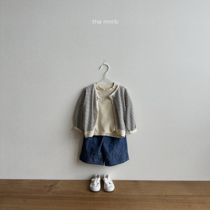 Mini Robe - Korean Baby Fashion - #babygirlfashion - Half Denim Pants - 11