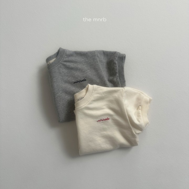 Mini Robe - Korean Baby Fashion - #babygirlfashion - Tom Tom Short Sleeve Sweatshirts - 7