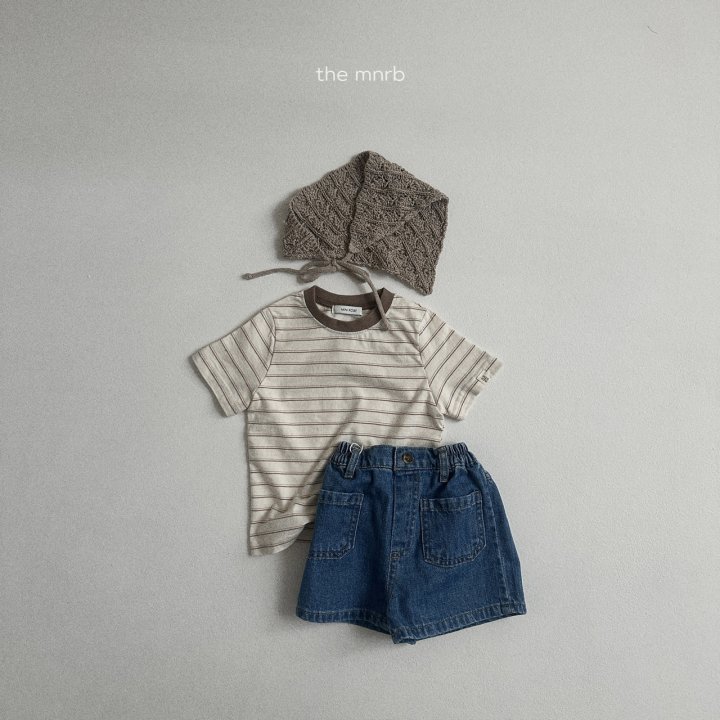 Mini Robe - Korean Baby Fashion - #babylifestyle - Standard Stripe Tee - 8