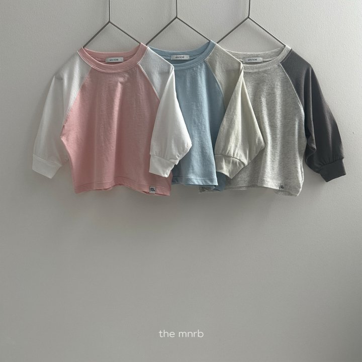 Mini Robe - Korean Baby Fashion - #babylifestyle - Raglan Tee - 5