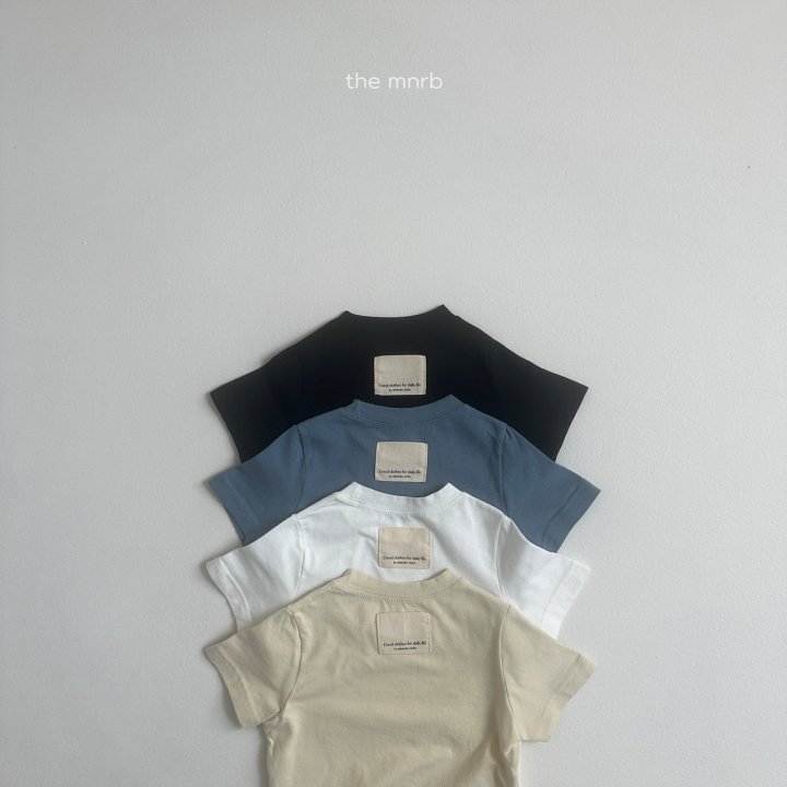 Mini Robe - Korean Baby Fashion - #babylifestyle - Daily Short Sleeve Tee - 3