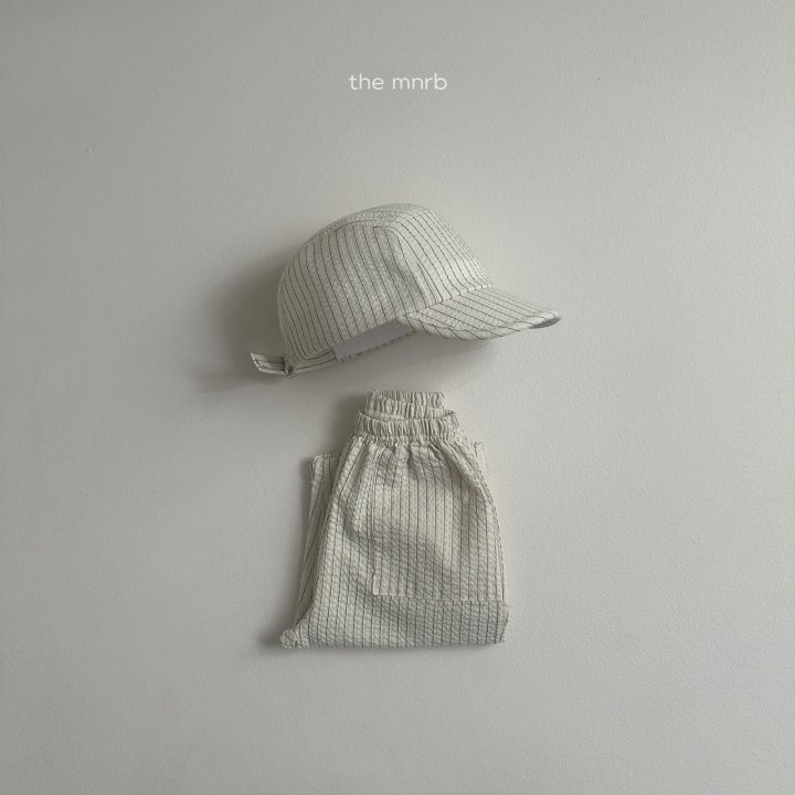 Mini Robe - Korean Baby Fashion - #babyoninstagram - Bebe Stripe Cap - 11