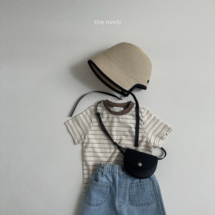 Mini Robe - Korean Baby Fashion - #babyoninstagram - Standard Stripe Tee - 9