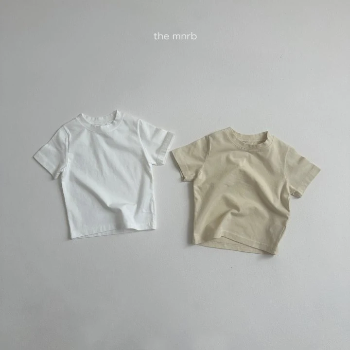 Mini Robe - Korean Baby Fashion - #babylifestyle - Daily Short Sleeve Tee - 4