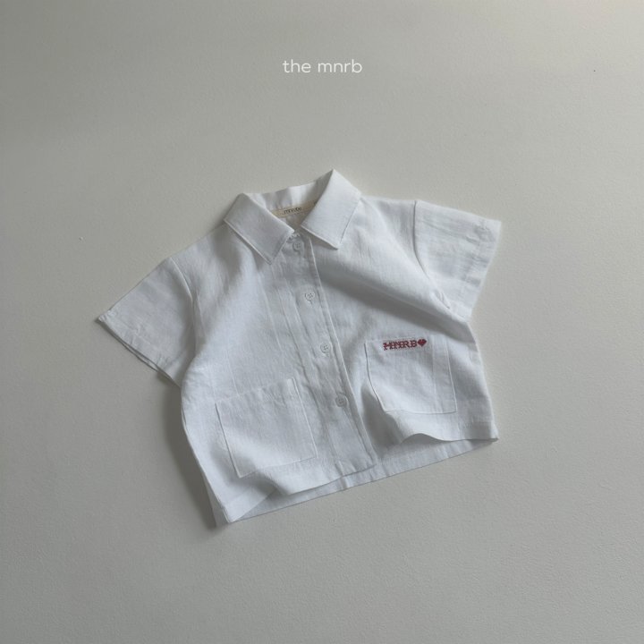 Mini Robe - Korean Baby Fashion - #babyootd - Phase Embroidery Shirt - 7