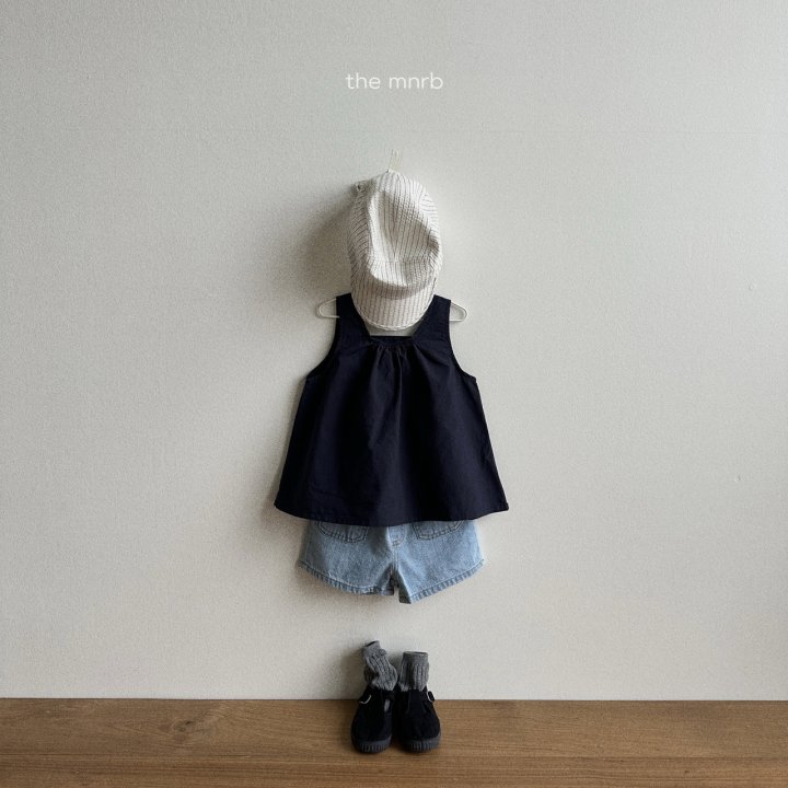 Mini Robe - Korean Baby Fashion - #babyootd - Bebe Stripe Cap - 12