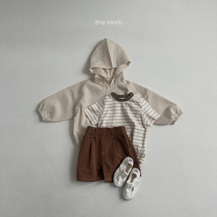 Mini Robe - Korean Baby Fashion - #babyootd - Standard Stripe Tee - 10