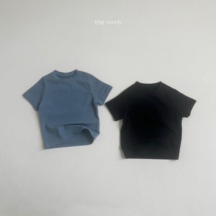 Mini Robe - Korean Baby Fashion - #babyootd - Daily Short Sleeve Tee - 5