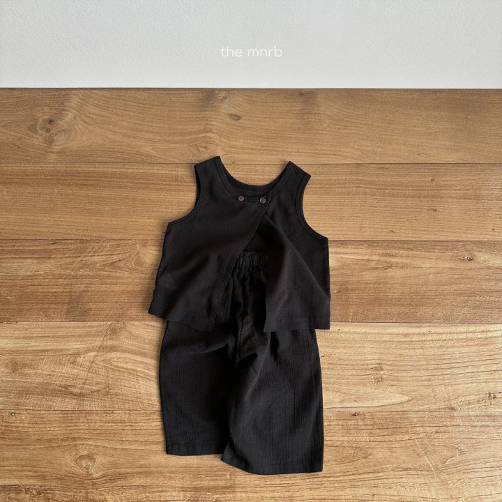 Mini Robe - Korean Baby Fashion - #babyoutfit - Chrome Sleeveless - 10