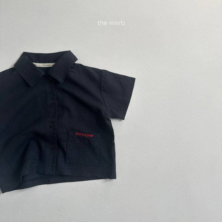 Mini Robe - Korean Baby Fashion - #babyoutfit - Phase Embroidery Shirt - 8