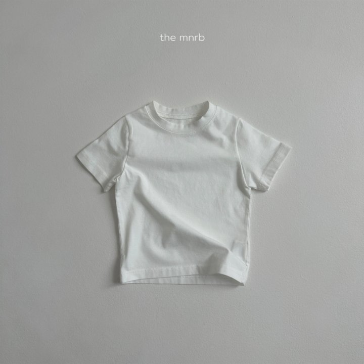 Mini Robe - Korean Baby Fashion - #babyoutfit - Daily Short Sleeve Tee - 7