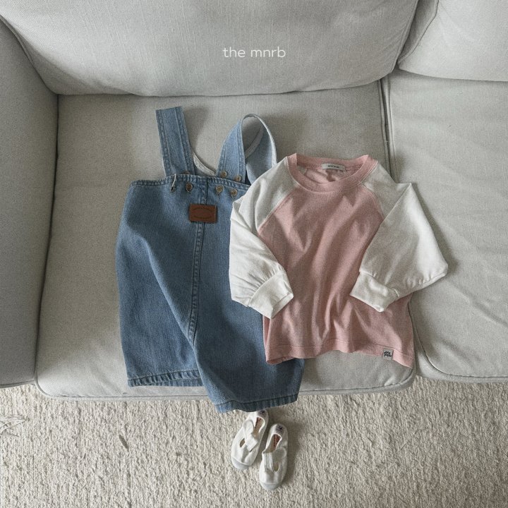 Mini Robe - Korean Baby Fashion - #babywear - Raglan Tee - 10