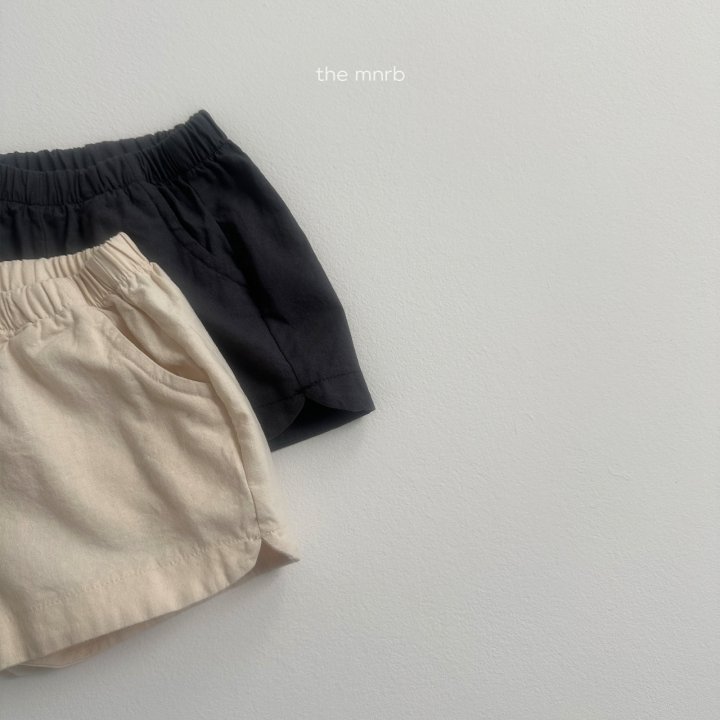 Mini Robe - Korean Baby Fashion - #babyoutfit - Linen Round Pants - 4