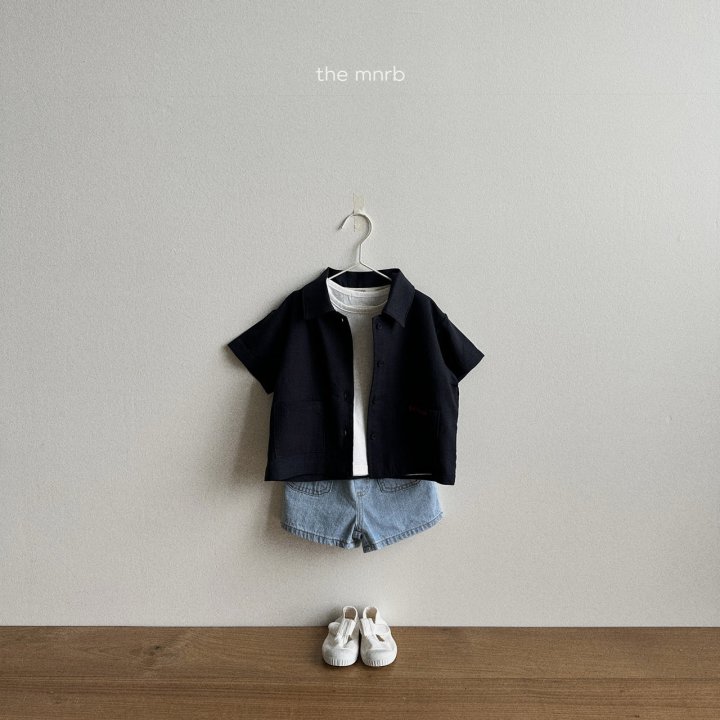 Mini Robe - Korean Baby Fashion - #onlinebabyboutique - Phase Embroidery Shirt - 11