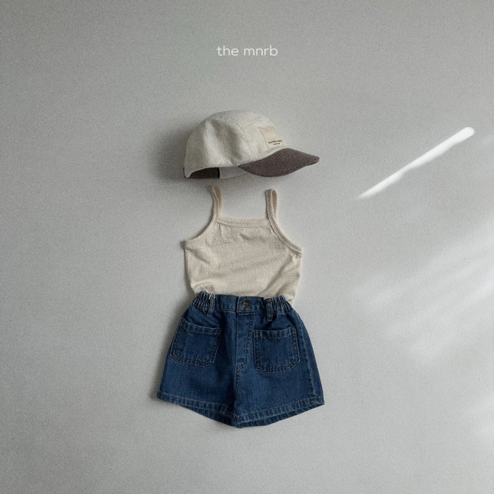 Mini Robe - Korean Baby Fashion - #onlinebabyboutique - Pocket Denim Pants - 10