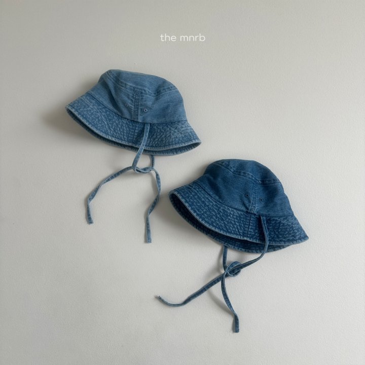 Mini Robe - Korean Baby Fashion - #babywear - Denim Bucket Hat - 4