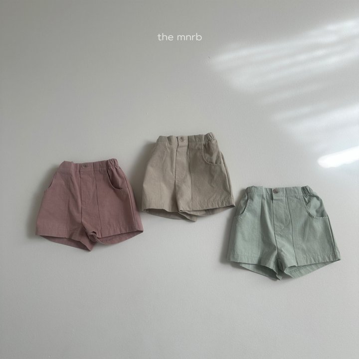 Mini Robe - Korean Baby Fashion - #onlinebabyshop - Square Shorts - 5