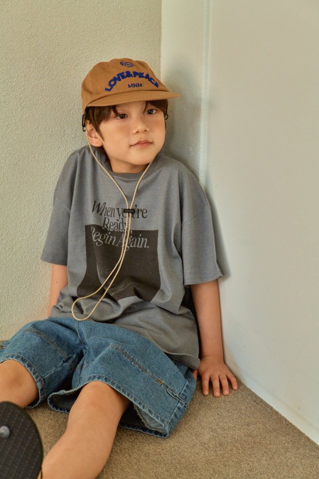 Minimal - Korean Children Fashion - #Kfashion4kids - Pigment Earth Tee - 10