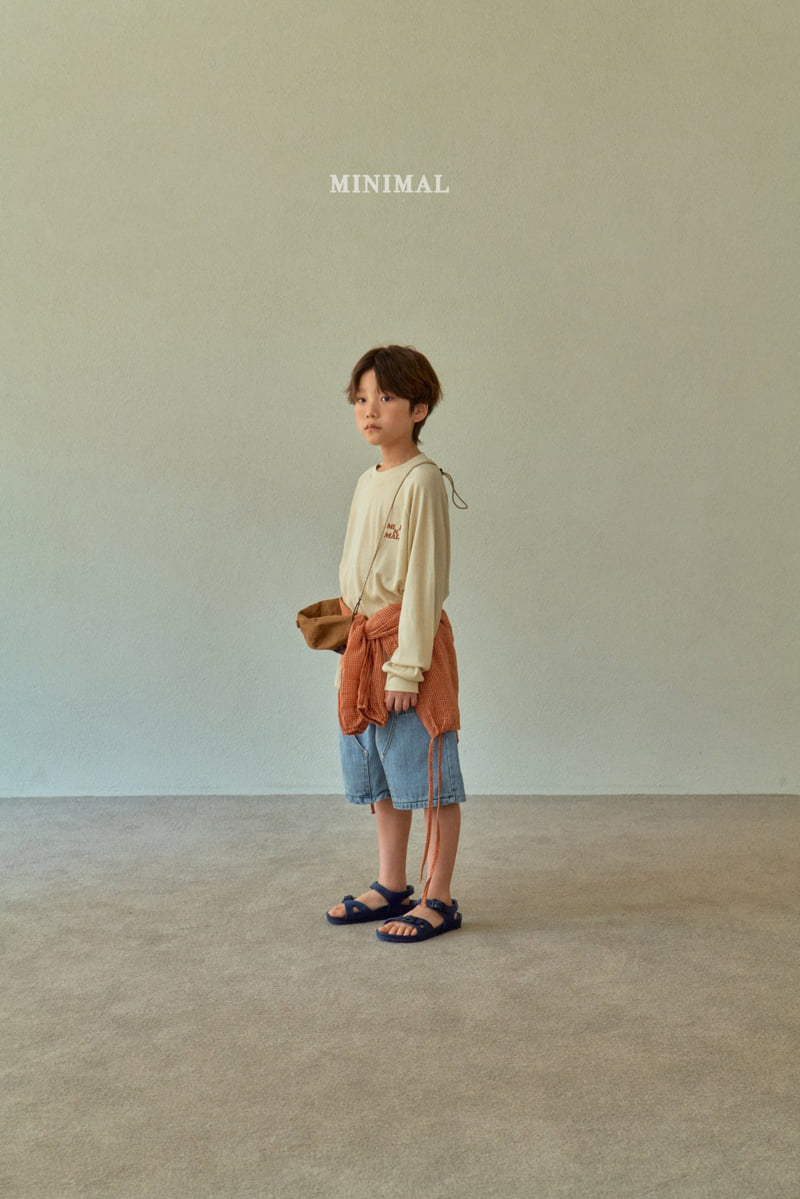 Minimal - Korean Children Fashion - #kidzfashiontrend - Logo Long Sleeve Tee - 4