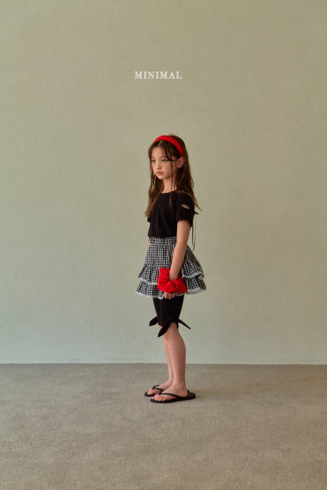 Minimal - Korean Children Fashion - #Kfashion4kids - Ribbon Leggings - 7