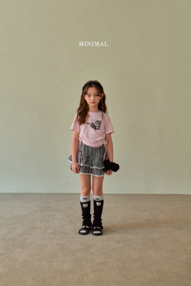 Minimal - Korean Children Fashion - #childofig - Meow String Tee - 9
