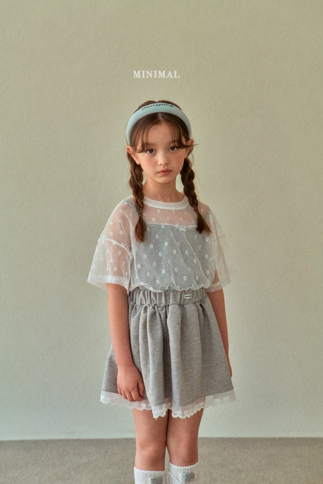 Minimal - Korean Children Fashion - #childofig - Eyelet Ribbon Sleeveless - 9