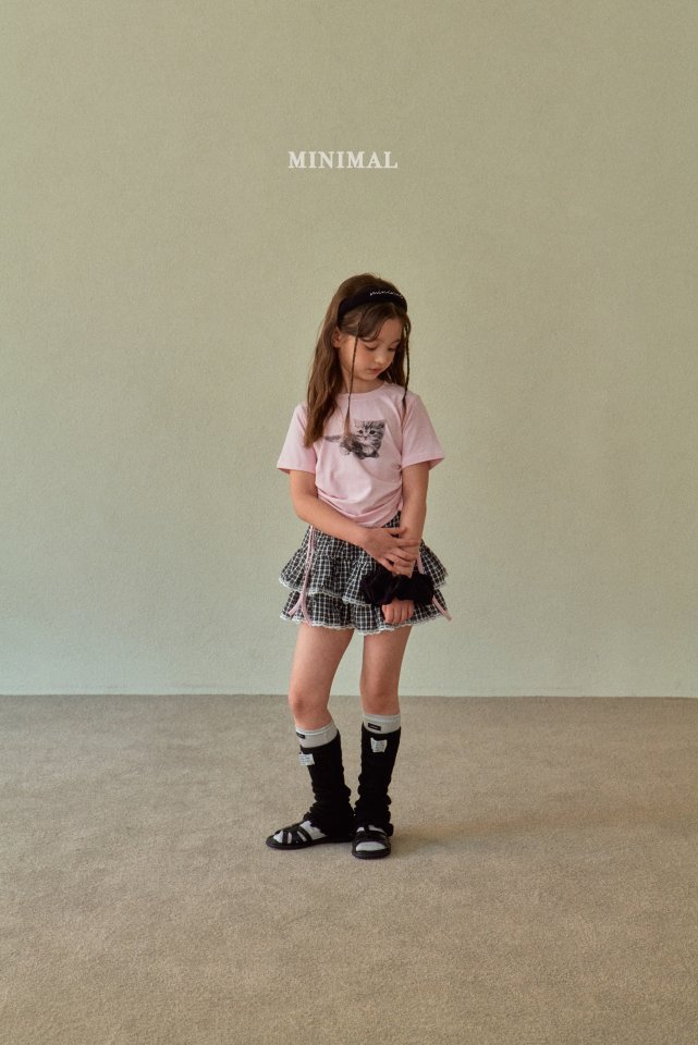 Minimal - Korean Children Fashion - #childrensboutique - Meow String Tee - 10