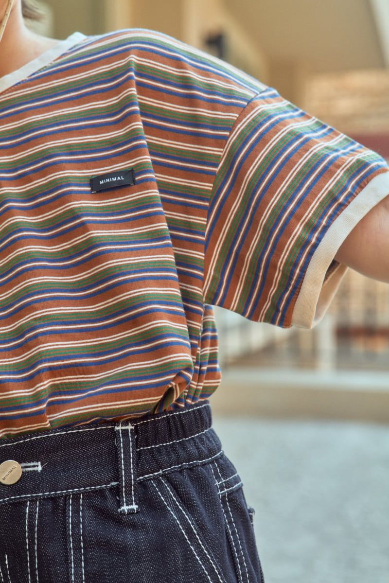Minimal - Korean Children Fashion - #childrensboutique - Pop Stripe Tee - 8