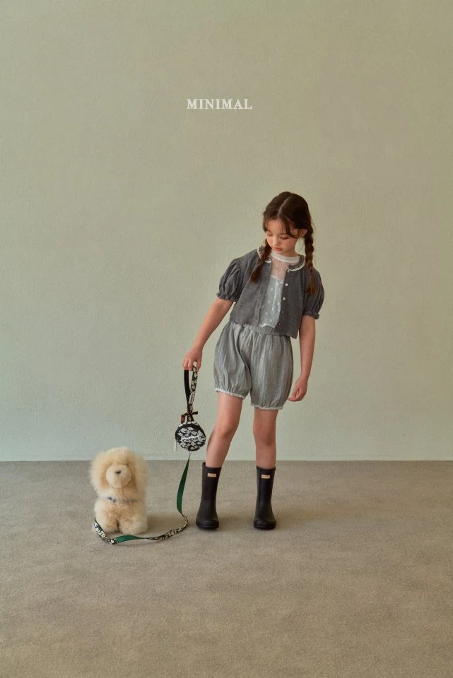 Minimal - Korean Children Fashion - #designkidswear - Eyelet Pumpkin Pants - 8