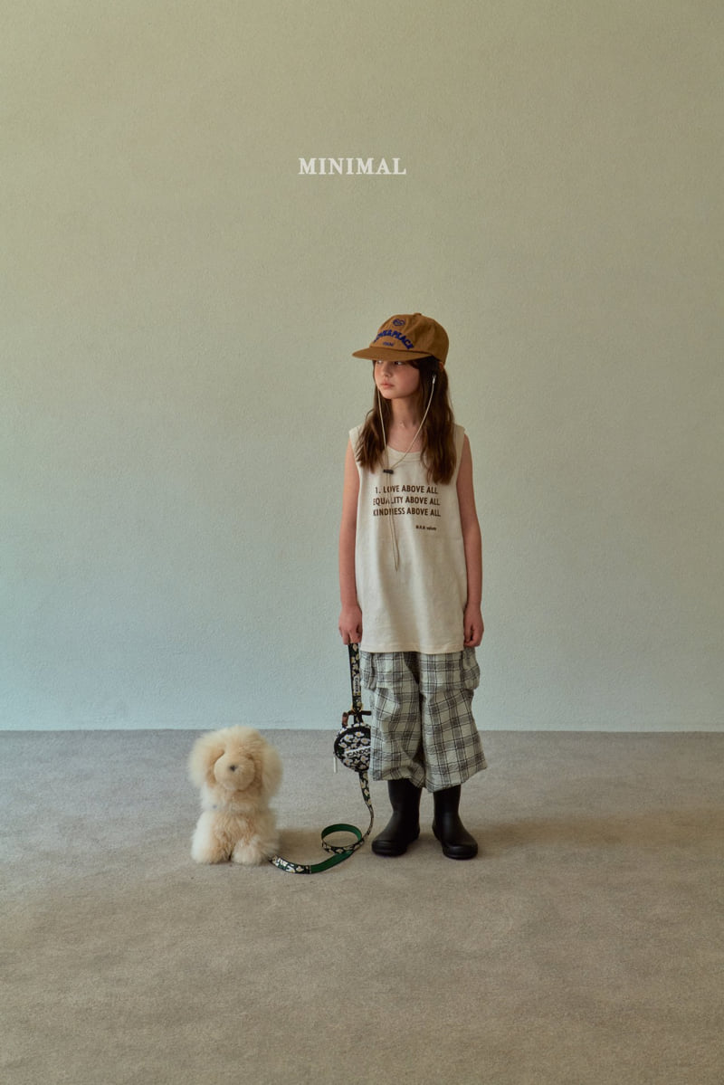 Minimal - Korean Children Fashion - #designkidswear - Pigment Love Sleeveless - 5