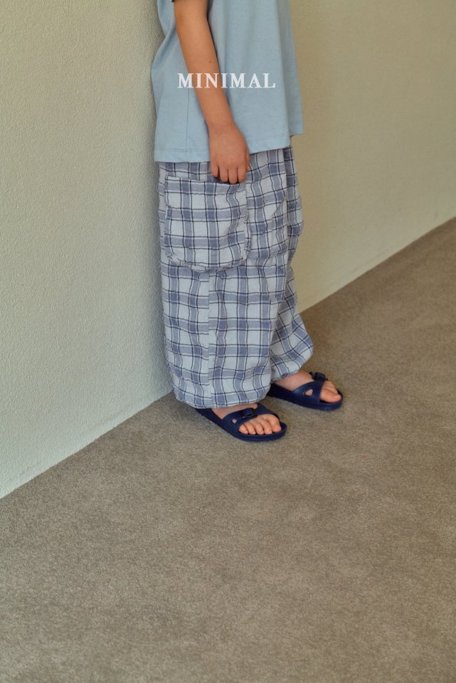 Minimal - Korean Children Fashion - #discoveringself - Check Hip Pants - 8