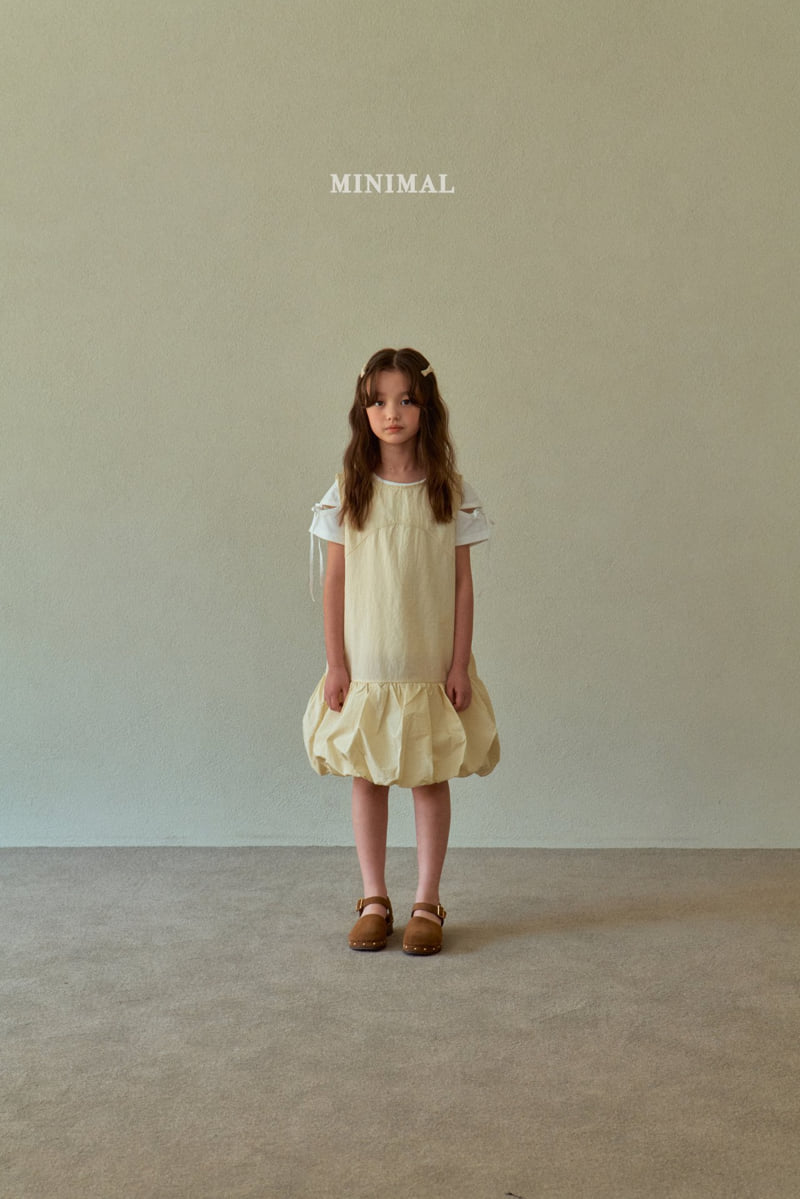Minimal - Korean Children Fashion - #fashionkids - Ribbon Short Sleeve Tee - 12